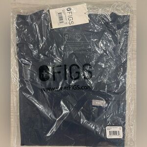 Figs scrub top only Catarina one pocket Night Sky XXS